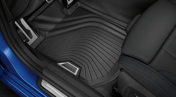 All-weather floor mats (Front and Rear).